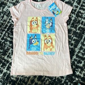 ✨NWT Bingo & Bluey Girls Top. Size 10/12💛